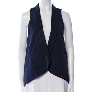 Proenza Schouler Navy Vest, 6 Made in Italy